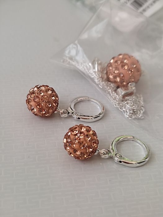 Ювелірні набори. Каблучка, сережки, кулон.. Напилення 925.