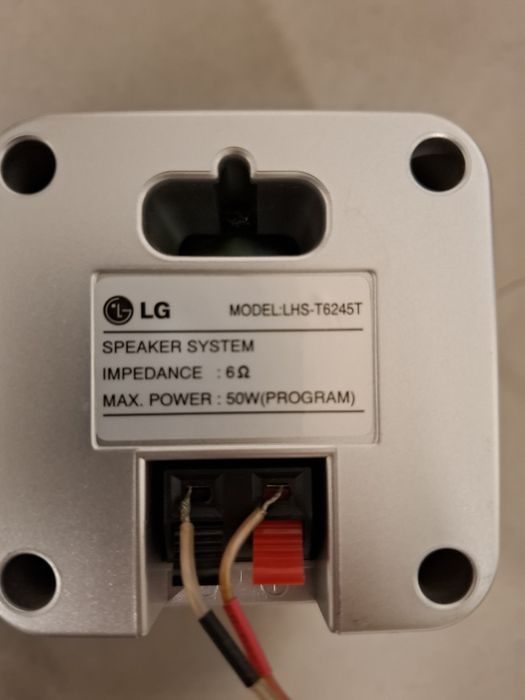 Sistema de som LG
