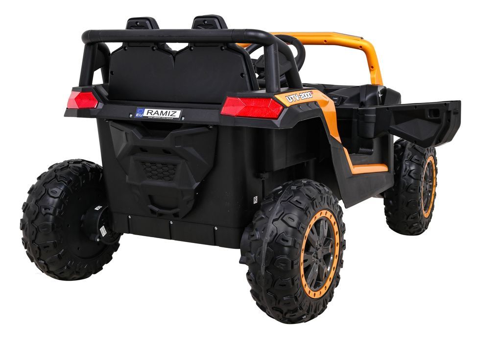 Buggy UTV 2000M Racing Auto na akumulator Złoty Drive-Kids