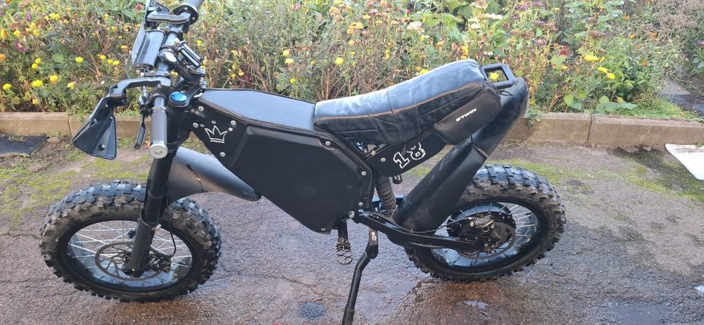 Електромотоцикл 72v 60Ah 3000w