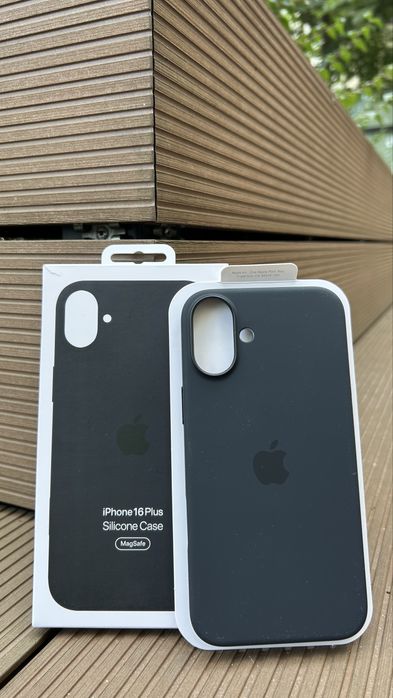 Silikonowe Magsafe Etui do Iphone’a 16 Plus Black(Czarny)