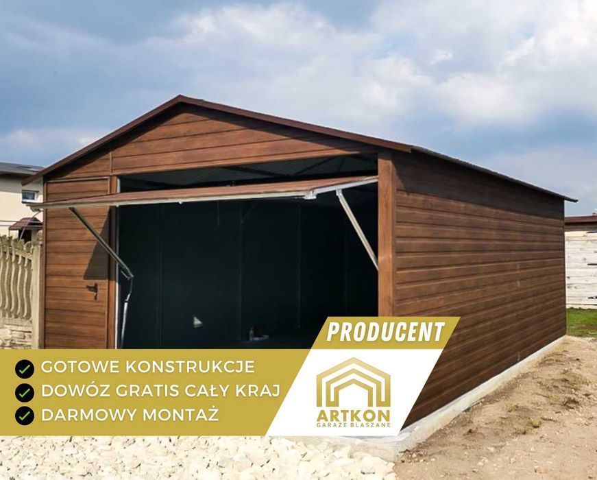 Garaż blaszany | Garaz blaszany | Blaszak | Garaże blaszane Na wymiar