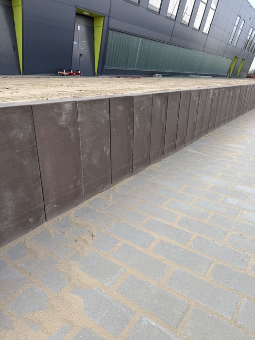 Palisada betonowa  Hesta brązowa 100cm/80cm