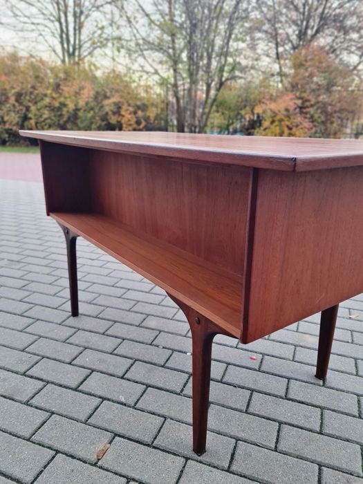 Biurko tekowe proj.Gunnar Nielsen Tibergaard,Dania lata 60,Mid century