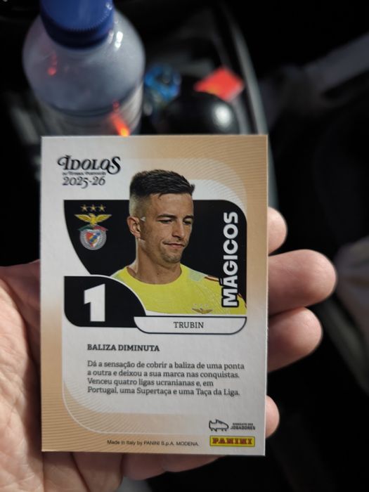 Carta ídolos magica trubin