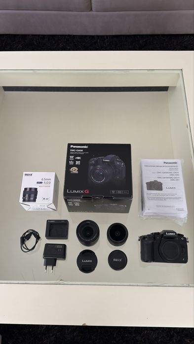 Panasonic Lumix DMC-G80M + 2 Lentes | Estado Impecável