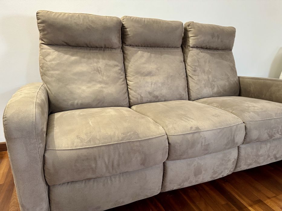 Sofá com relax como novo!