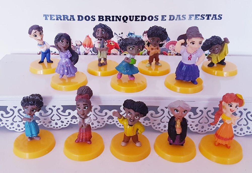 Conjunto 12 mini figuras Encanto (Portes Grátis)