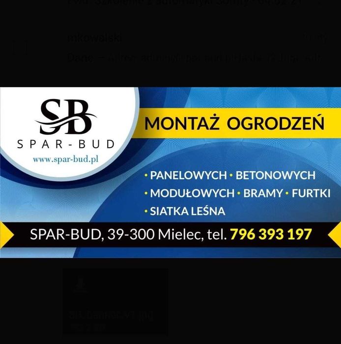 Podmurówka Betonowa