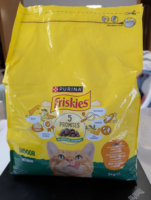 Ração Purina Friskies Gato Indoor 3kg