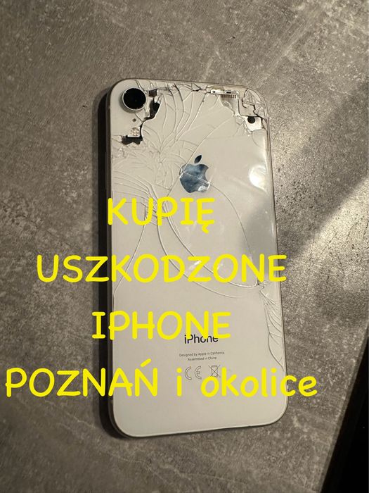 SKUP APPLE iPhone  - sprawne i uszkodzone telefony