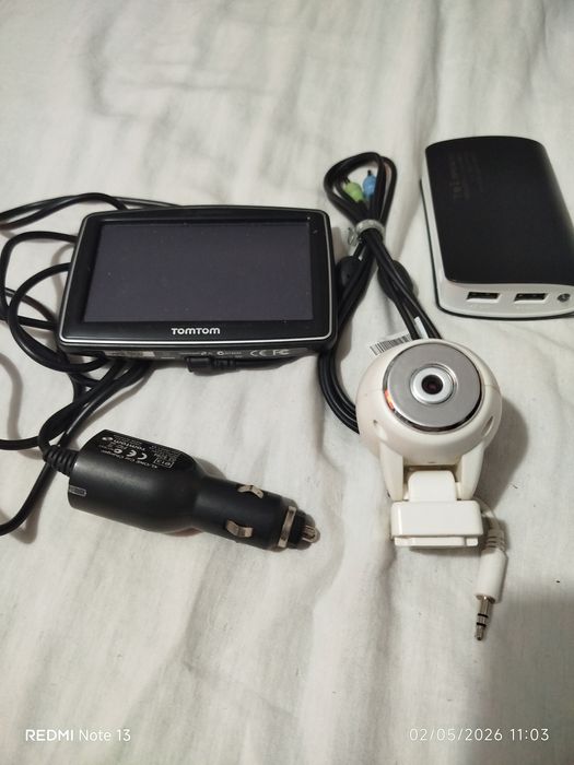GPS,POWER BANK, câmara de computador