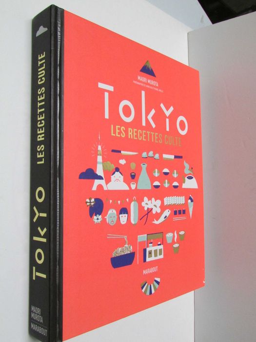 Livro culinária japonesa: "Tokyo - Les recettes culte" de Maori Murota