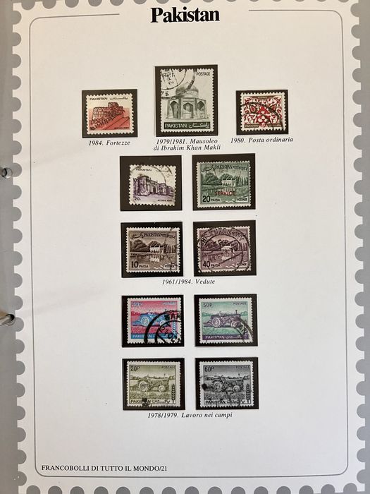 Album selos com + 25 paginas.Impecavél.