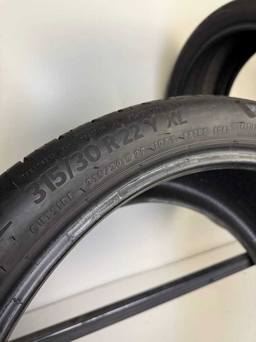 315/30/22 R22 Continental EcoContact 6 * 107Y 2шт Літня шина 5.5-6мм