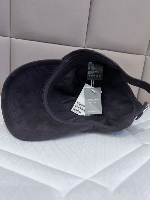 Кепка шкіряна НМ