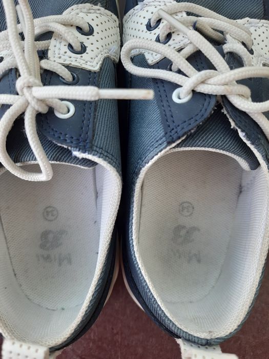 Кроссовки, мокасины Bata mini на мальчика, Италия, 34 размер