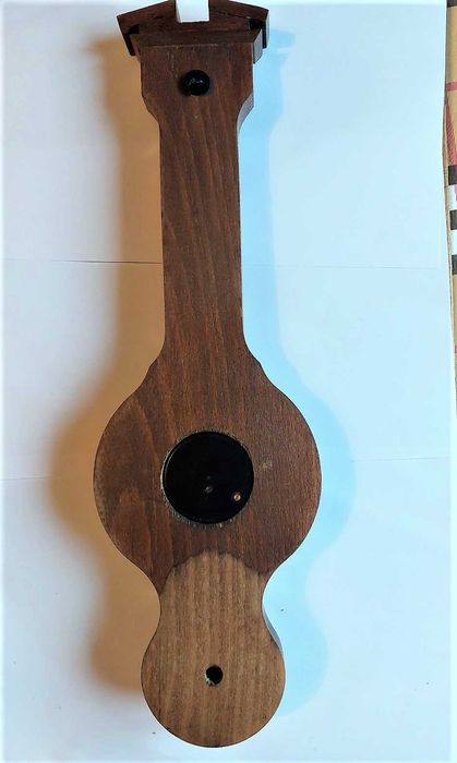 Винтажная домашняя погодная станция :  барометр, термометр, гигрометр.