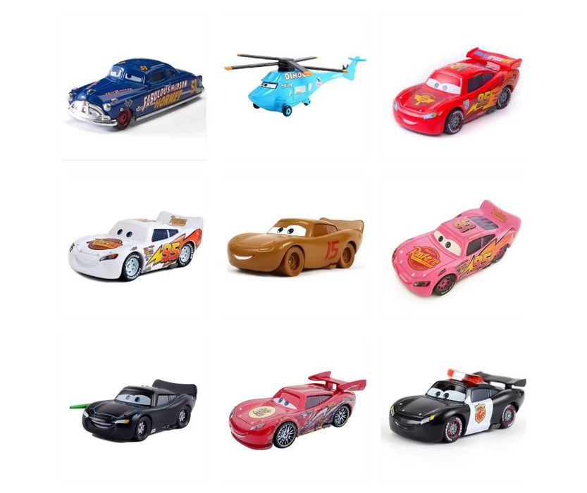 Тачки Блискавка Маквін, Сирник та друзі металеві машинки