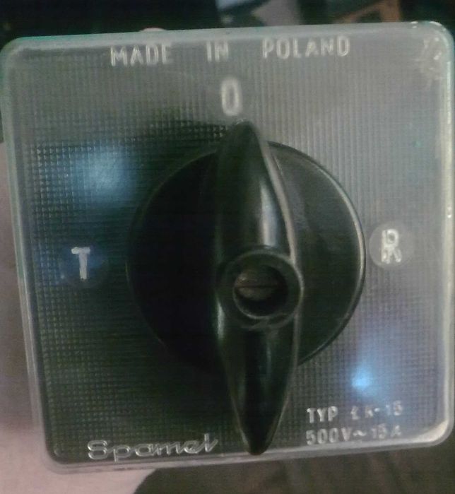 Przełącznik amperomierza PMA łk-15