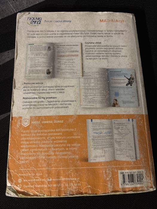 Podręcznik do matematyki klasa 2. Nowa era