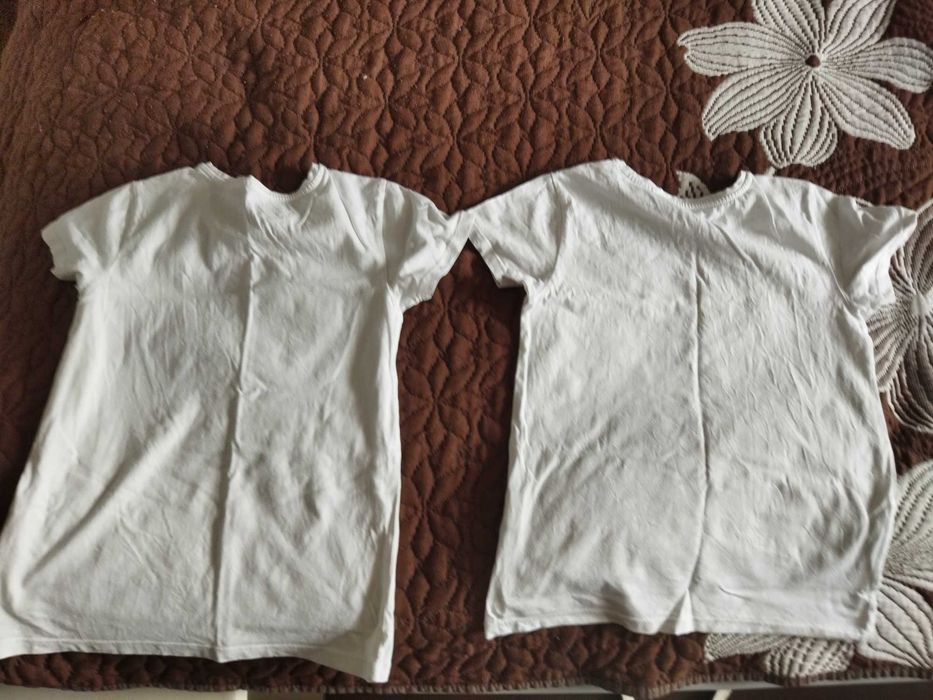 Bluzki Dziewczęce Z Krótkim Rękawem Rozmiar 152