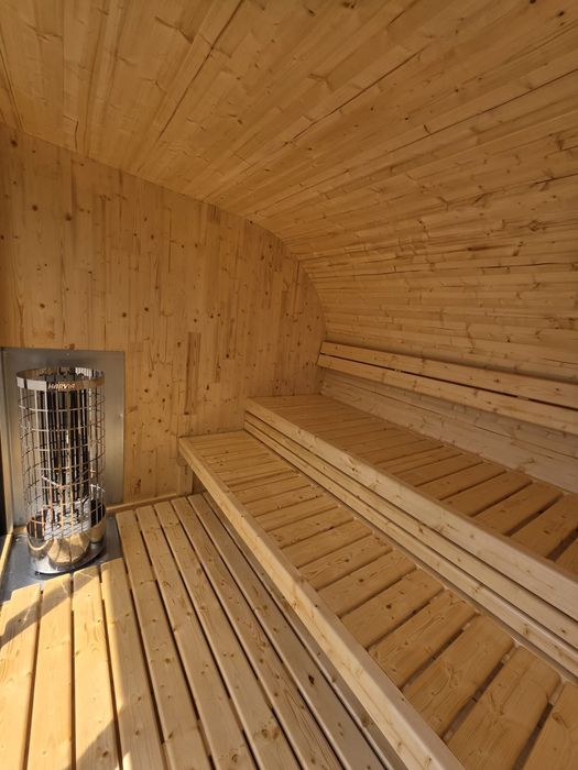 Sauna ogrodowa Horyzont 2,4x2,4m