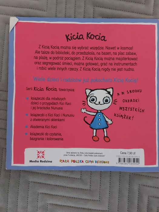 Książka dla dzieci  Kicia Kocia