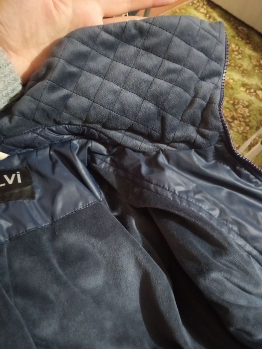 Куртка демісезонна синя 50-52 розміру XL-XXL