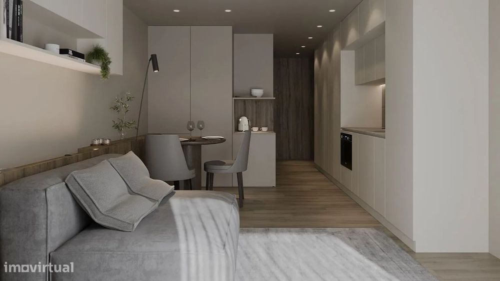 Wonderful Studio in a Closed Condominium with Swimming Pool and Gym