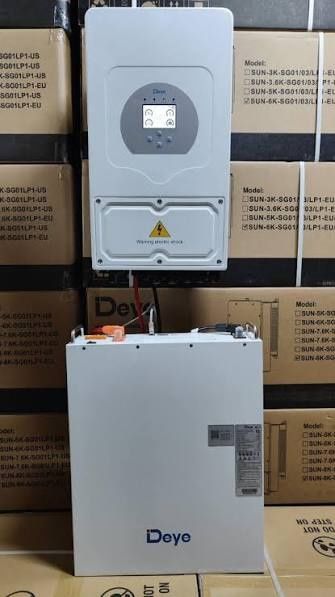 Гібридний інвертор Deye-SUN 6K-SG05LP1