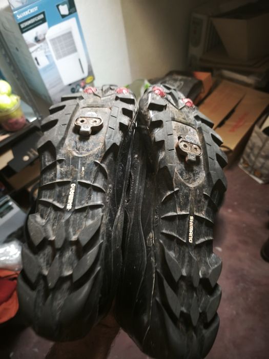 Sapatilhas BTT ou estrada de encaixe