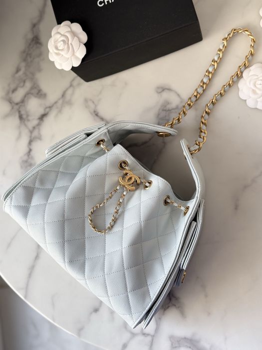 Torebka Chanel S25 Baby Blue