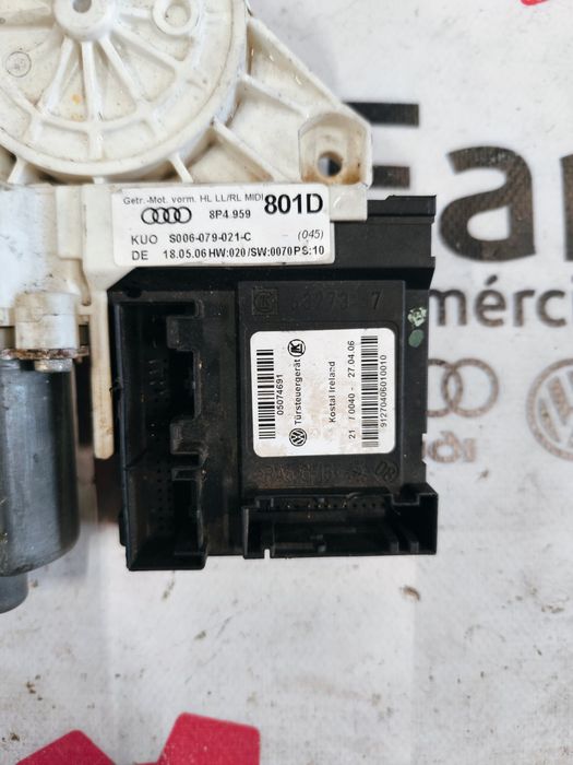 Motor Elevador de Vidro Traseiro Esquerdo AUDI A3
