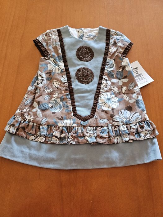 Vestido 18 meses marca Nekenia novo com etiqueta
