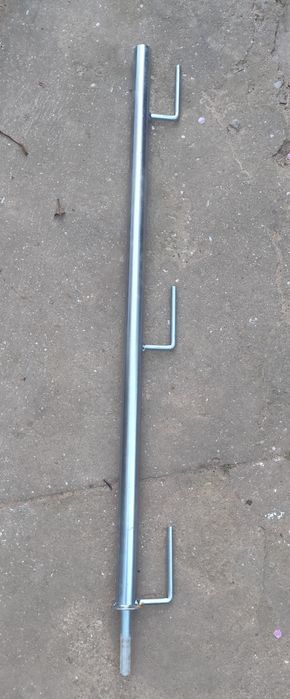 Guarda corpos com espigão zincado