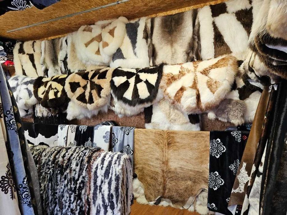 skóra owcza skóry owcze koce kołdry wełniane Narzuty dywany skóry krów