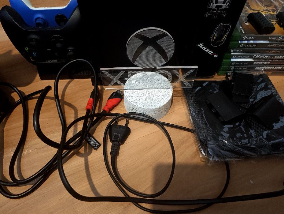 Xbox series x z dużym zestawem