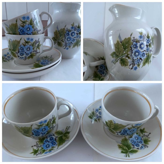 Кувшини, набір 70-х р.р. на  2 л + 0,5 л та різні чайники