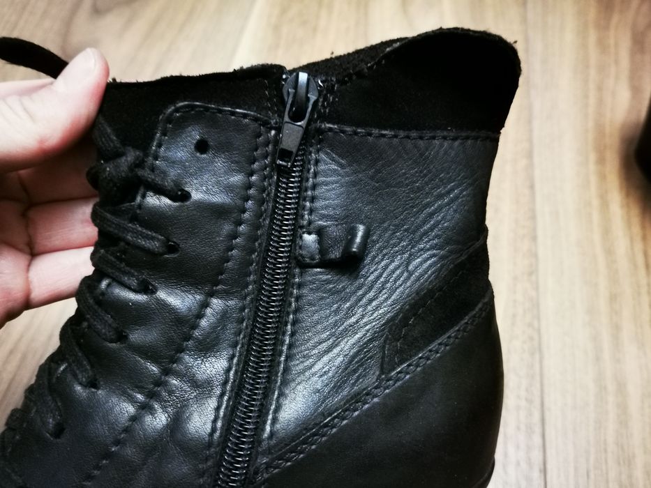 Skórzane buty damskie