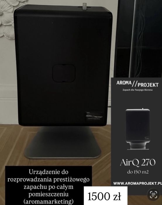 Dyfuzor zapachowy aromaterapia aromamarketing aromaprojekt