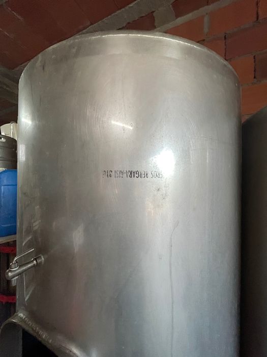 Cubas de 1000L em inox