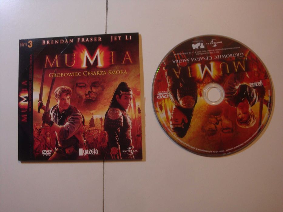 Mumia Grobowiec cesarza Smoka płyta DVD