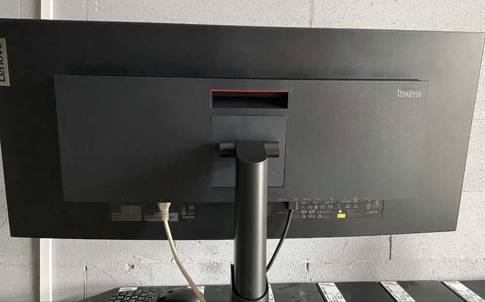 Монітор 34» дюйма Lenovo ThinkVision P34w-20 Curved IPS UWQHD /USB-C 100W