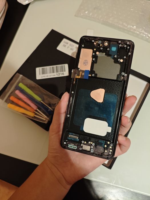 Tela/ display + frame Samsung Galaxy S21 Plus 5G (novo)