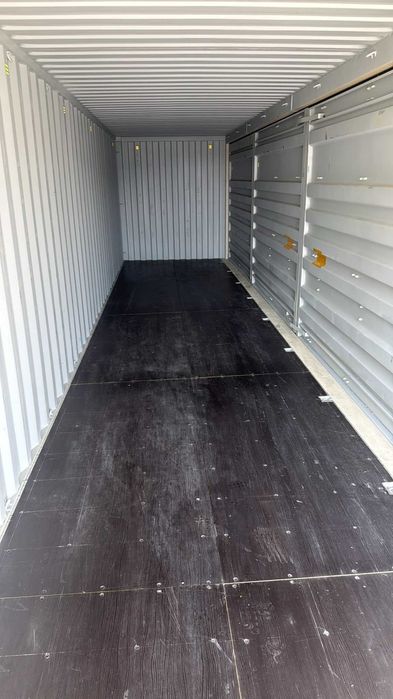Contentor Marítimo 40’ High Cube Open Side — Novo