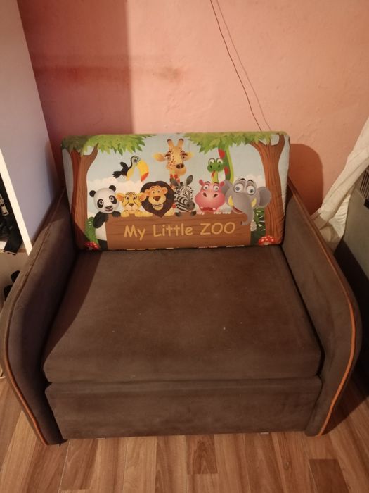 Sofa rozkładana , fotel jednoosobowy