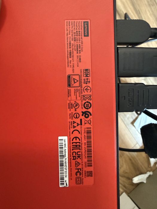 Lenovo ThinkPad Universal USB-C Dock