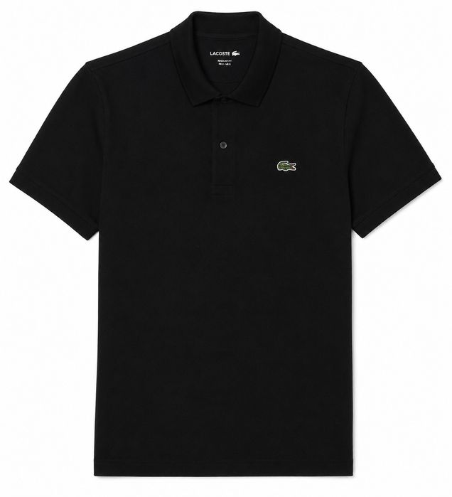 Czarny i granatowy  T-shirt Lacoste