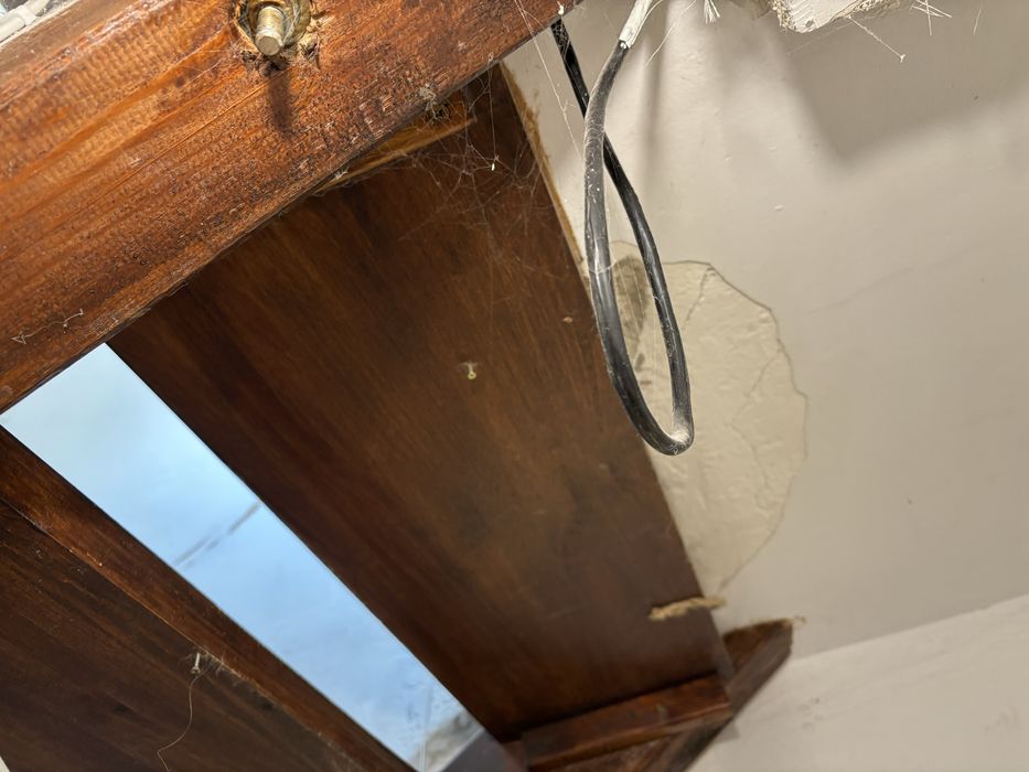 Schody po demontażu